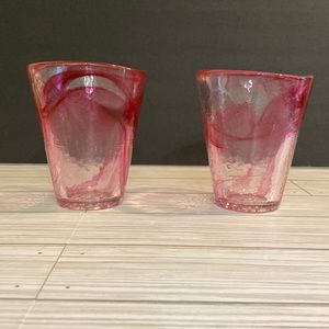 Kosta Boda MINE pink tumbler